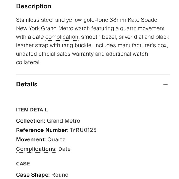 Kate Spade Watch - Picture 4 of 6